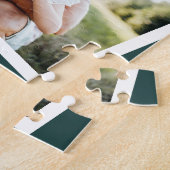 Modern stylish multi photo family home jigsaw pu ジグソーパズル (側面)