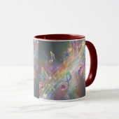 Modern Stylish Pitch Notes マグカップ (正面右)