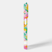 Modern Sunflower Painting Monogrammed Case-Mate iPhoneケース (裏面 / 右)