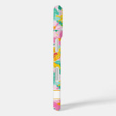 Modern Sunflower Painting Monogrammed Case-Mate iPhoneケース (裏面 / 右)