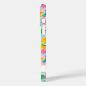 Modern Sunflower Painting Monogrammed Case-Mate iPhoneケース (裏面 / 左)