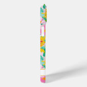 Modern Sunflower Painting Monogrammed Case-Mate iPhoneケース (裏面 / 右)