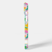 Modern Sunflower Painting Monogrammed Case-Mate iPhoneケース (裏面 / 左)