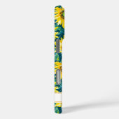 Modern Sunflowers Monogrammed Case-Mate iPhoneケース (裏面 / 右)