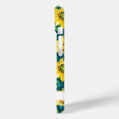 Modern Sunflowers Monogrammed Case-Mate iPhoneケース (裏面 / 左)