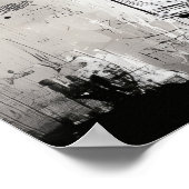 Modern Surreal Portrait Conceptual Tree Art ポスター (角)