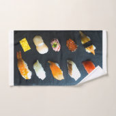 Modern Sushi Towel Set – Minimal & Delicious バスタオルセット (ハンドタオル)