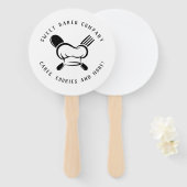 Modern Sweet Bakery Business ハンドファン (正面&裏面)