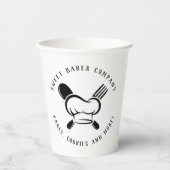 Modern Sweet Bakery Business 紙コップ (正面)