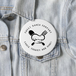 Modern Sweet Bakery Business 缶バッジ