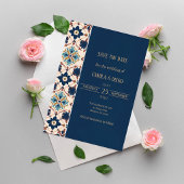 Modern Talavera Heritage Elegant Save the Date