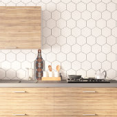 Modern Taupe Denim and Rust  カッティングボード