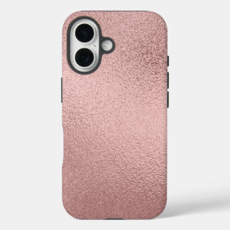 Modern Teal Gold Pink iPhone 16ケース