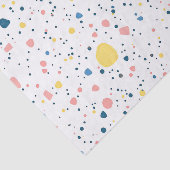 Modern Terrazzo Confetti Dots Pattern Pastel 薄葉紙 (詳細)