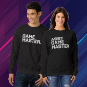Modern Text Assistant Game Master Women's Matching スウェットシャツ