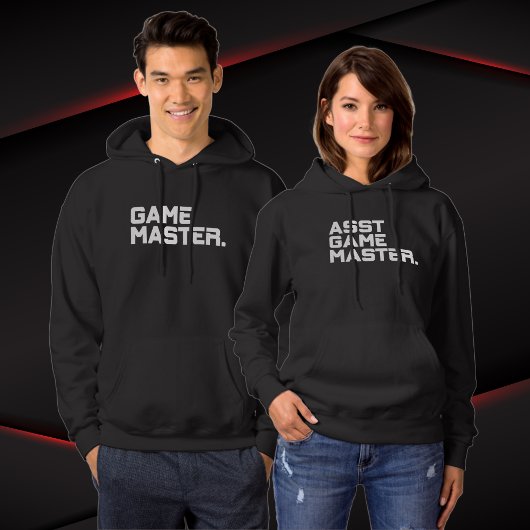 Modern Text Assistant Game Master Women's Matching パーカ