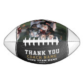 Modern Thank you Coach Team Name Photo アメリカンフットボール (正面)