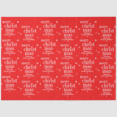 Modern Thank you Merry Christmas purchase 薄葉紙 (正面)