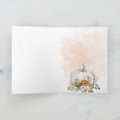 Modern Thanksgiving カード (内部)