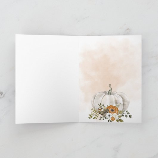 Modern Thanksgiving カード (内部)