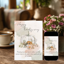 Modern Thanksgiving カード