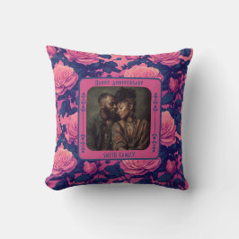 Modern Thoughtful Photo Throw Pillow For Spouse クッション