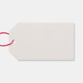 Modern Three-Photo Holiday Family Collage ギフトタグ (裏面横)