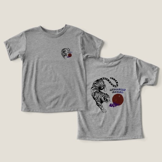 Modern Tiger Graphic Art (デザイン正面&裏面)