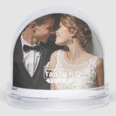 Modern Together Forever Typography Couples Photo  (正面)