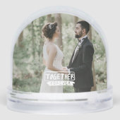 Modern Together Forever Typography Couples Photo  (裏面)