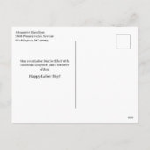 Modern Toolbox Happy Labor Day シーズンポストカード (裏面)