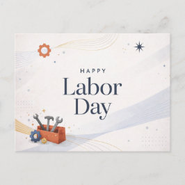 Modern Toolbox Happy Labor Day シーズンポストカード