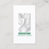 Modern Topography Landscape Design 名刺 (正面)