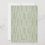 Modern Traditional Happy Holidays Name & Photo シーズンカード (裏面)