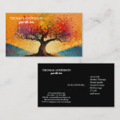 Modern Tree of Life Wellness Life Coach 名刺 (正面/裏面)