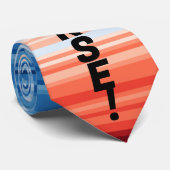 Modern Trendy Birthday Holiday Gift Climate Stripe ネクタイ (ロール)