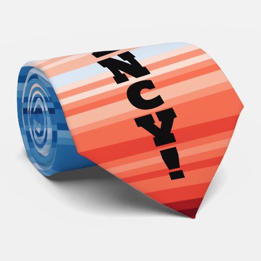 Modern Trendy Birthday Holiday Gift Climate Stripe ネクタイ (ロール)