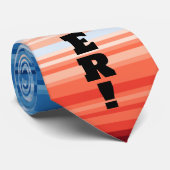 Modern Trendy Birthday Holiday Gift Climate Stripe ネクタイ (ロール)