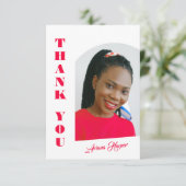 Modern Trendy Pink Script Graduation (スタンド正面)