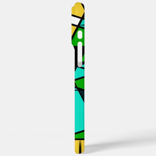 Modern Triangle Colorful Geometric  Case-Mate iPhoneケース (裏面 / 左)