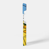 Modern Triangle Colorful Geometric  iPhoneケース (左側面)