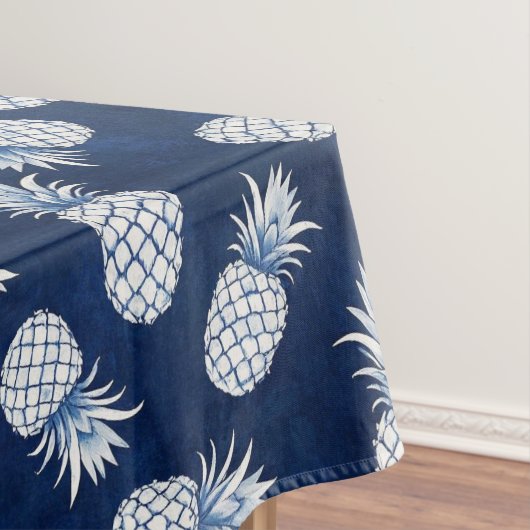 Modern Tropical Pineapple Watercolor テーブルクロス (インサイチュ)