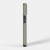 Modern Typography Custom Initials Monogram iPhoneケース (右側面)