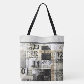 Modern Typography Design Tote トートバッグ (裏面)