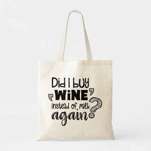 Modern Typography funny Quotes トートバッグ (裏面)