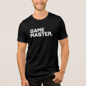 Modern Typography Game Master Men's Matching トライブレンドＴシャツ (正面)