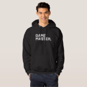 Modern Typography Game Master Men's Matching パーカ (正面フル)