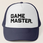 Modern Typography Game Master Women's キャップ (正面)