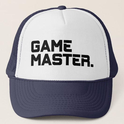 Modern Typography Game Master Women's キャップ (正面)