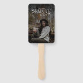 Modern Typography Graduate Photo Graduation ハンドファン (裏面)